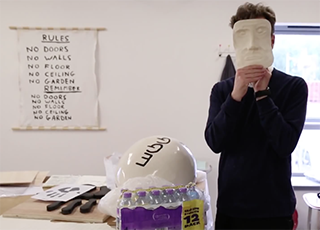 A day in the life of David Shrigley