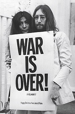 WAR IS OVER (if you want it)